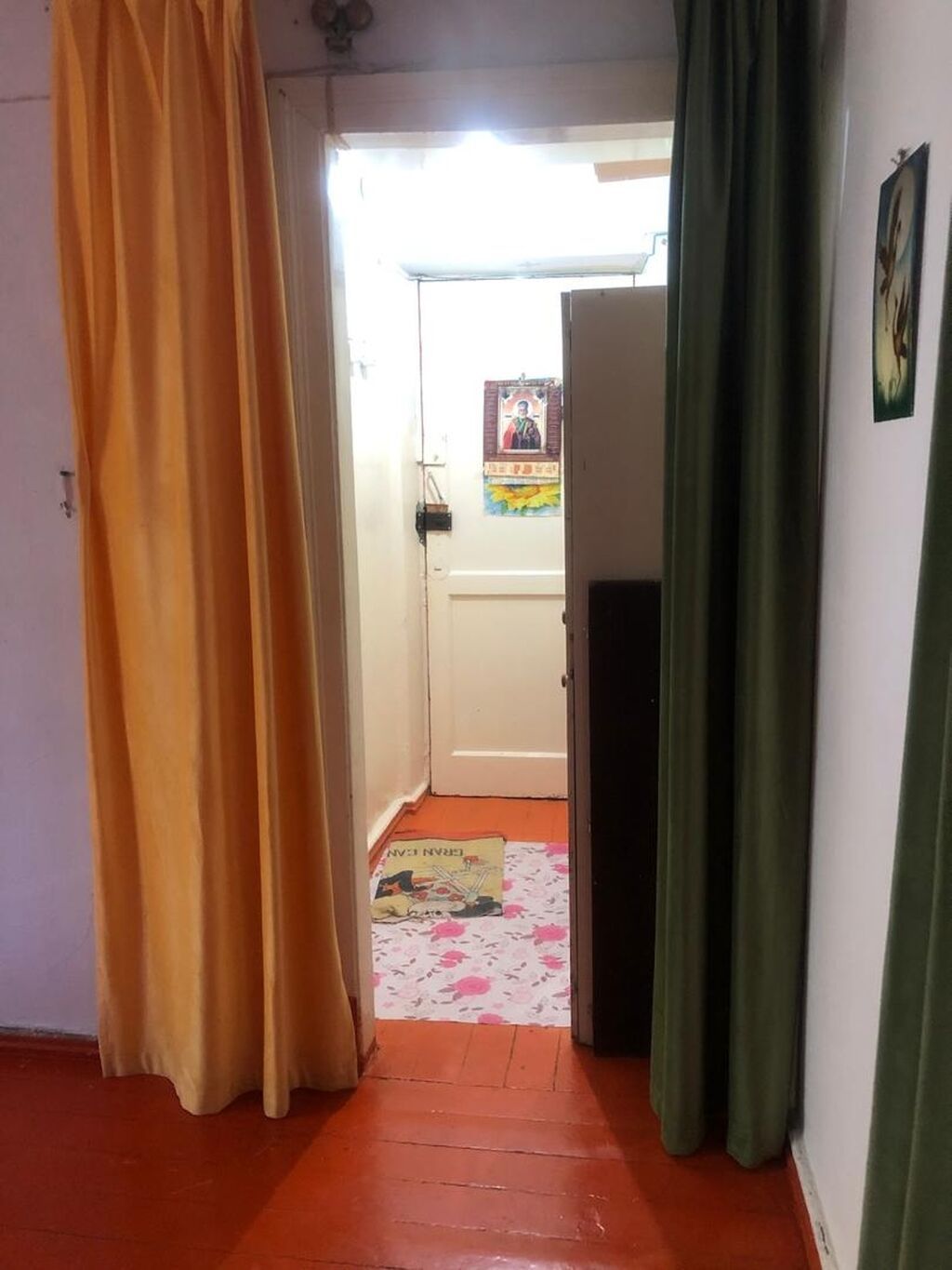 2 комнаты, 45 м², 104 серия, 1 этаж, Косметический ремонт: фото 2
