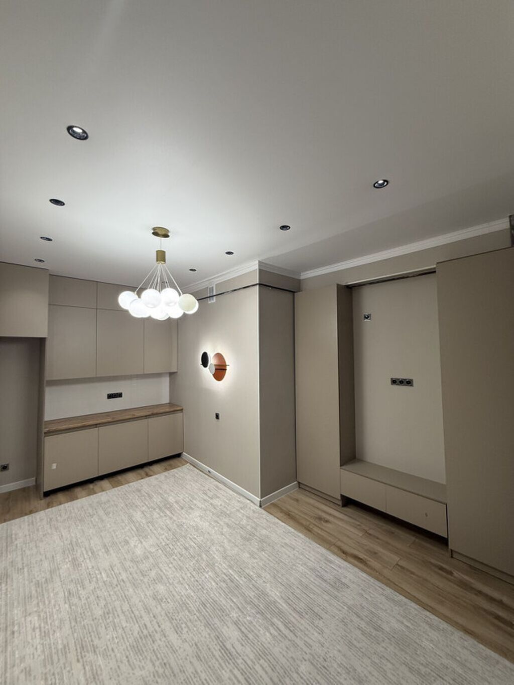 1 комната, 42 м², Тунгуч мкр Элитка, 13 этаж, Евроремонт: фото 3