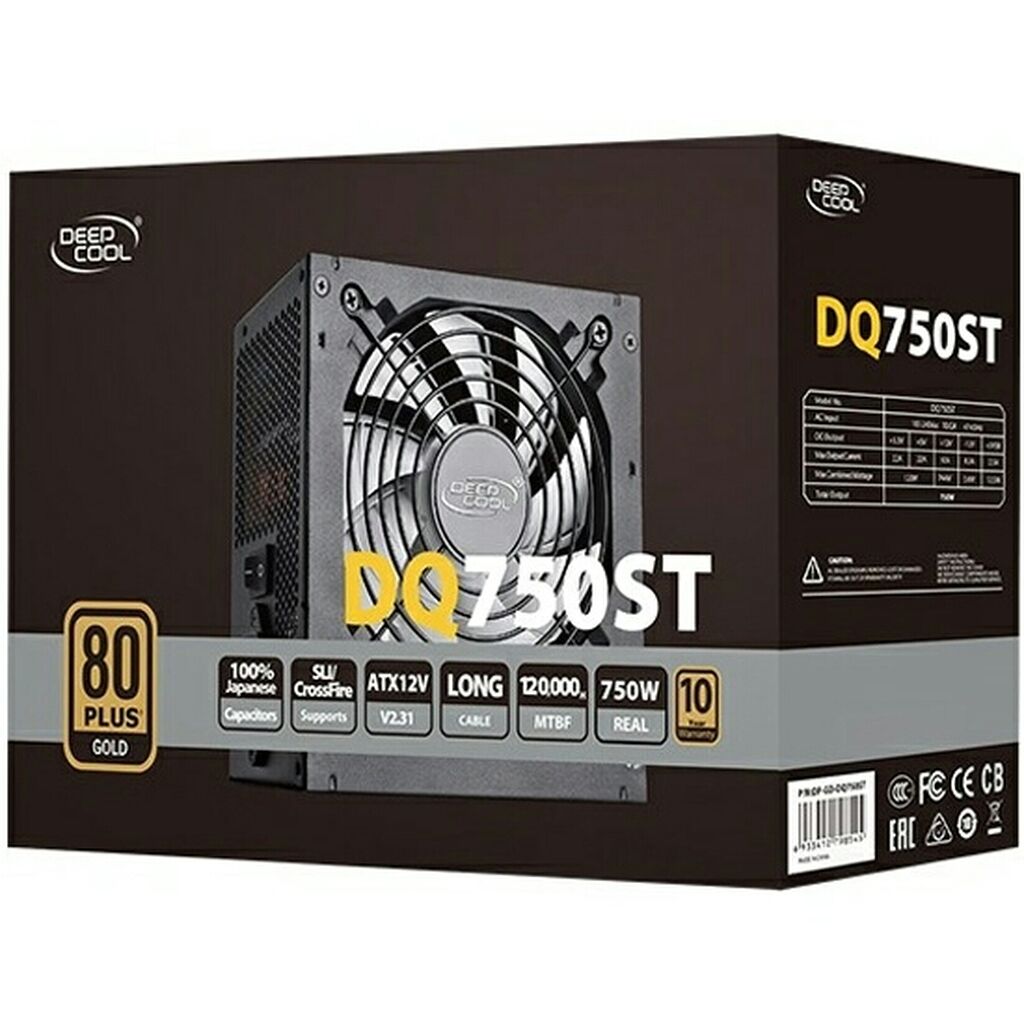 750 вт 80 gold. Блок питания Deepcool dq750st. Deepcool dq750st 750w. Deepcool dq750st Quanta 750w ATX Gold. Блок питания Deepcool 750w Quanta dq750st.
