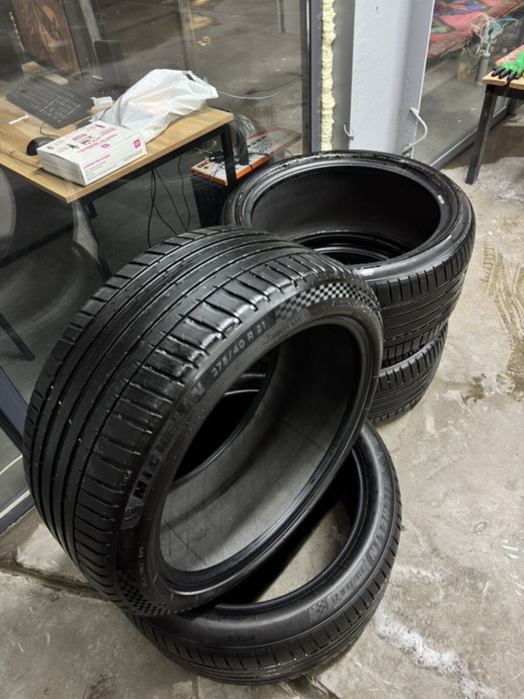 Шины 275 / 40 / R 21, Лето, Б/у, Комплект, Michelin: фото 1