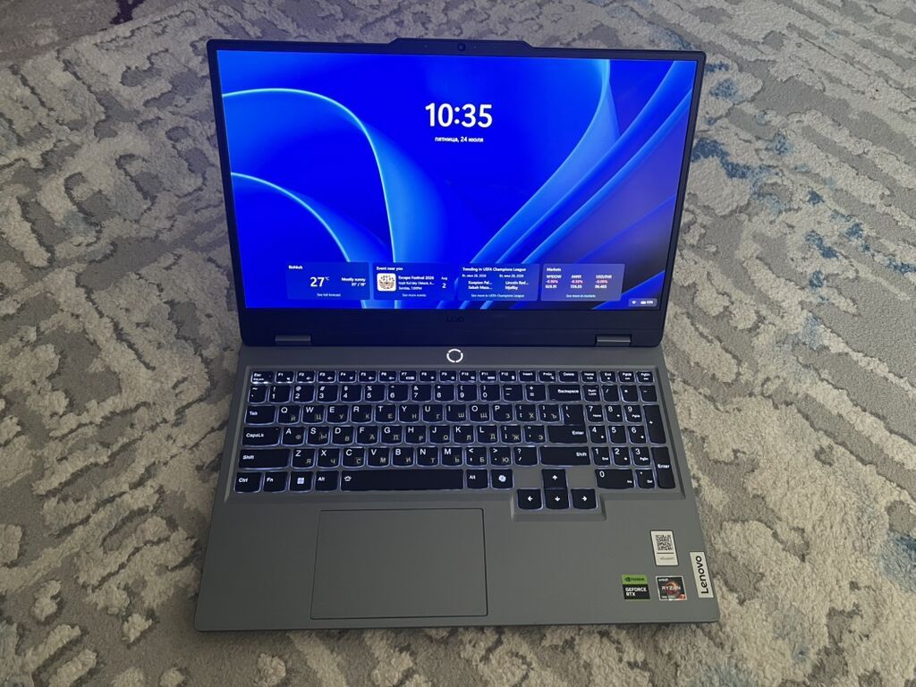 Модель: Lenovo LOQ 15 • Дисплей: 15.6" IPS, Full HD (1920x1080), 144Hz: фото 3