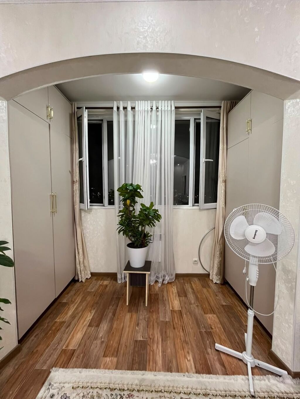 1 комната, 36 м², Улан мкр 106 серия, 9 этаж, Свежий ремонт: фото 4