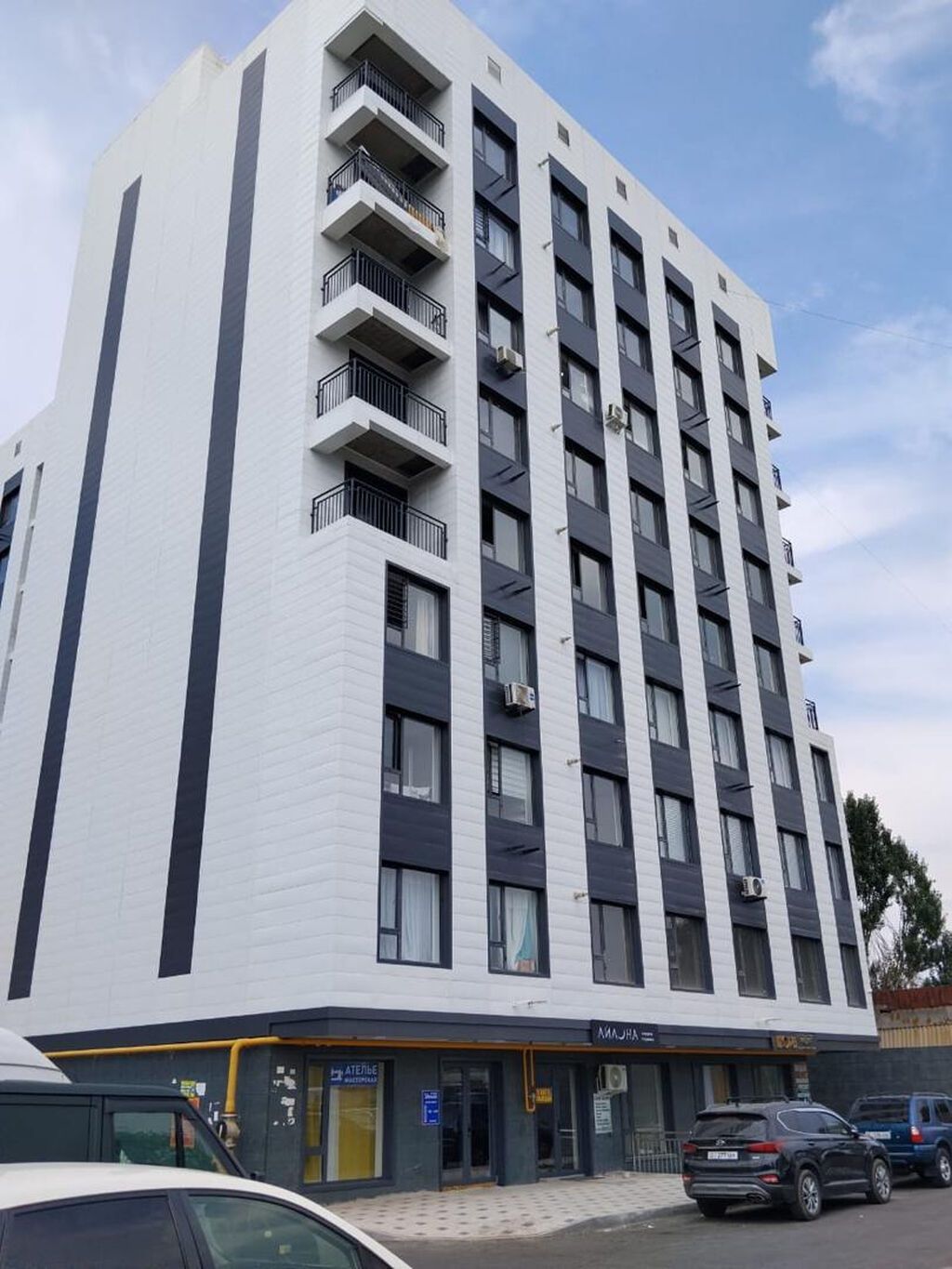 3 комнаты, 80 м², Кызыл Аскер Элитка, 6 этаж: фото 2