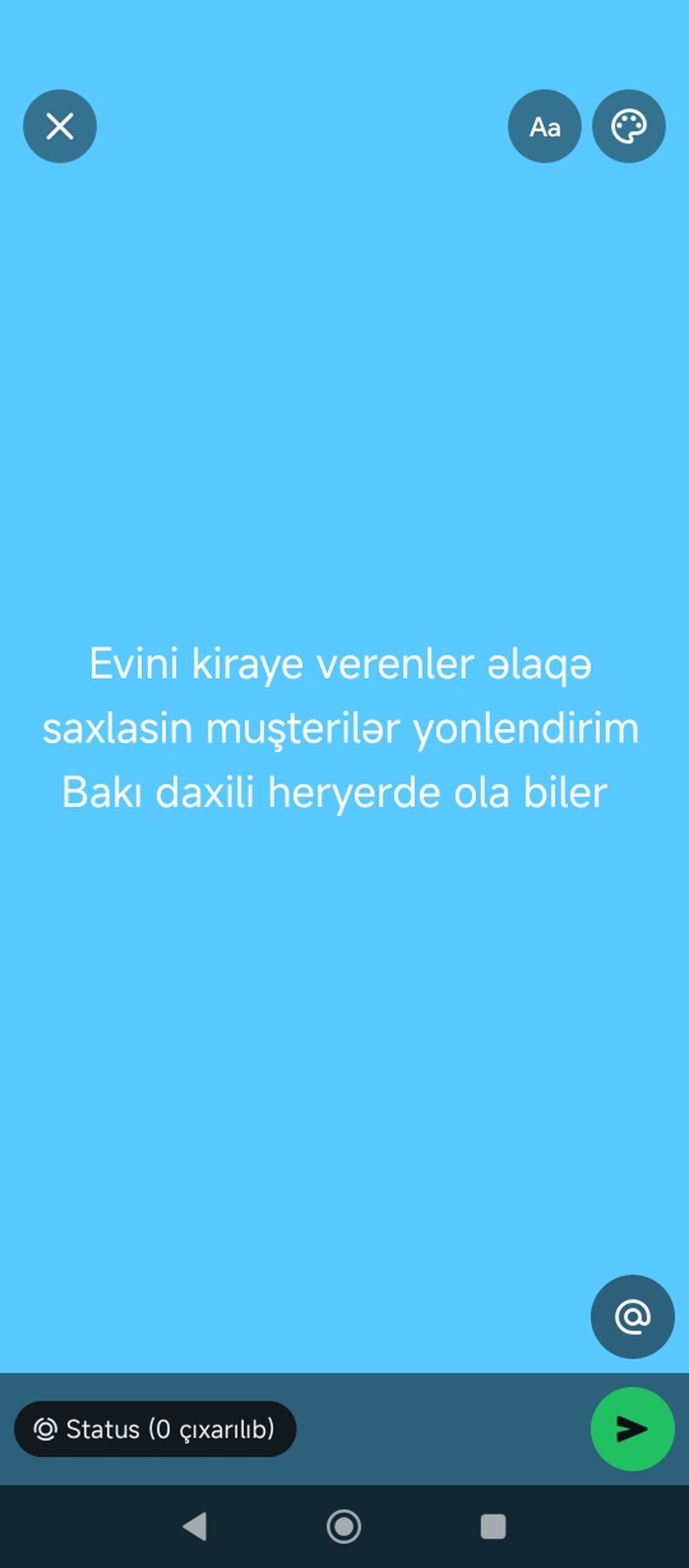 Xidmət: Kirayə mənzil sahibləri üçün müştəri yönləndirmə - Bakı