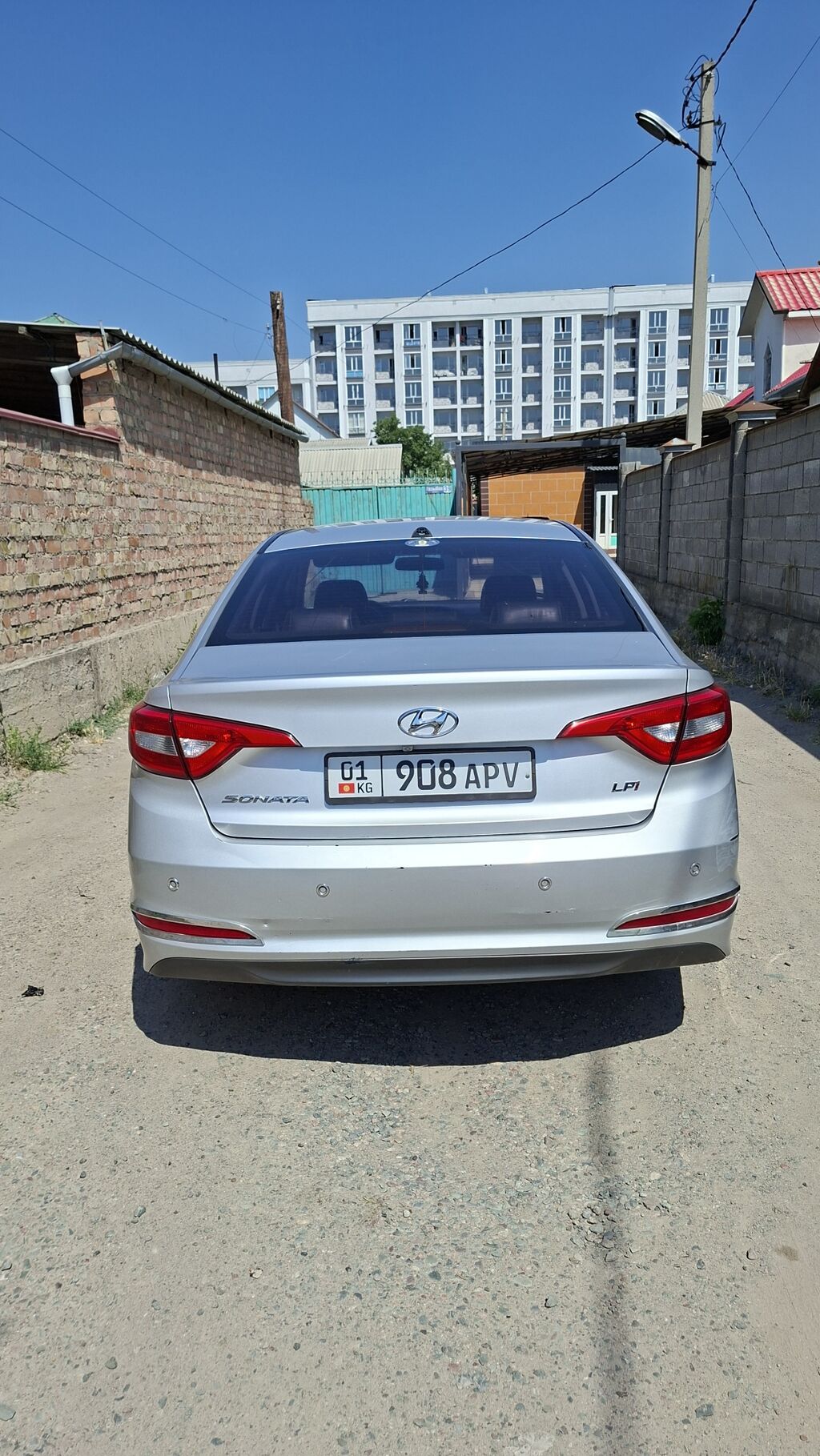 Hyundai Sonata: 2016 г., 2 л, Автомат, Газ, Седан: фото 2