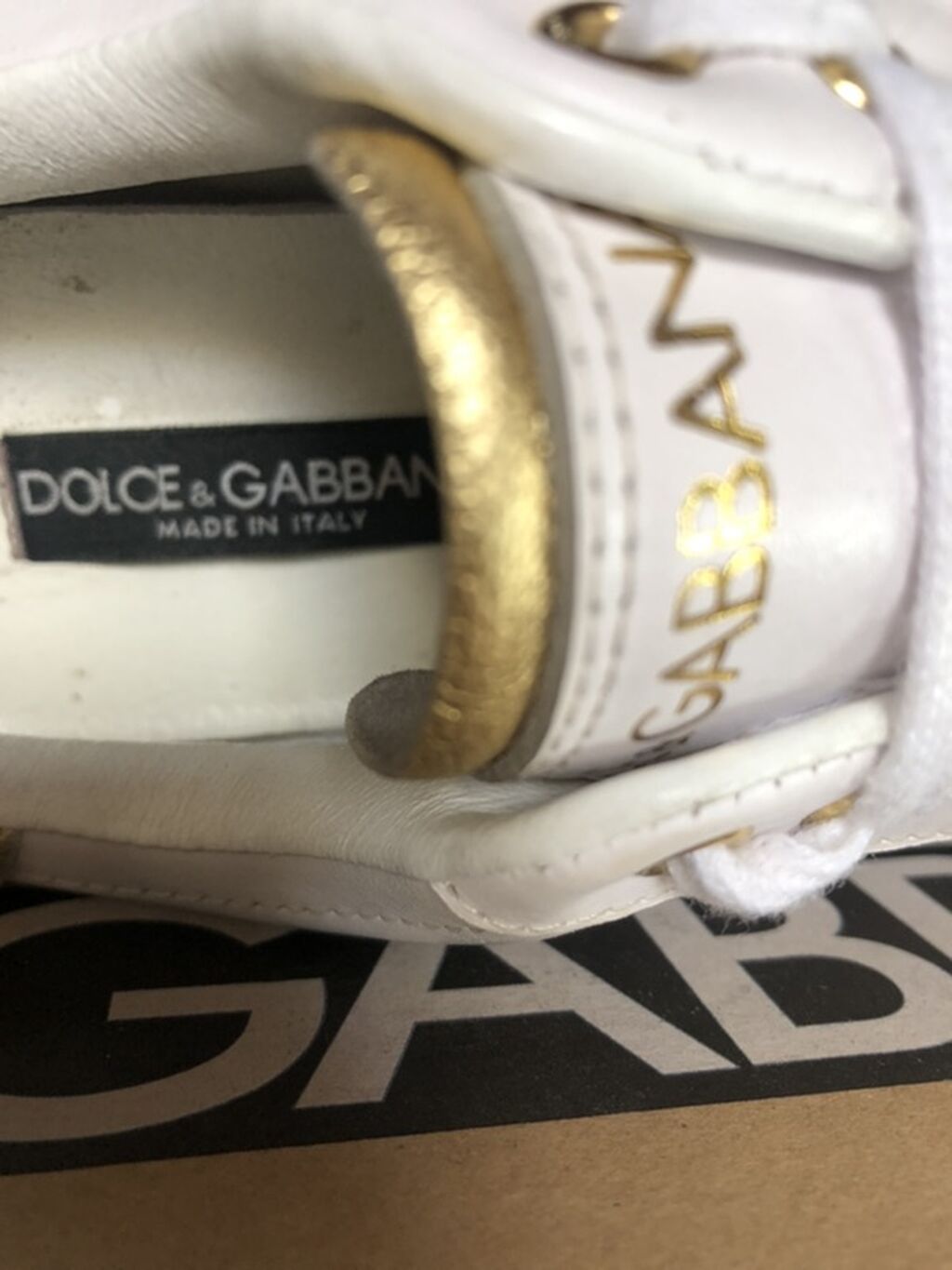 Кроссовки Dolce & Gabbana Portofino Размер 38, из Европы - Цвет: фото 6