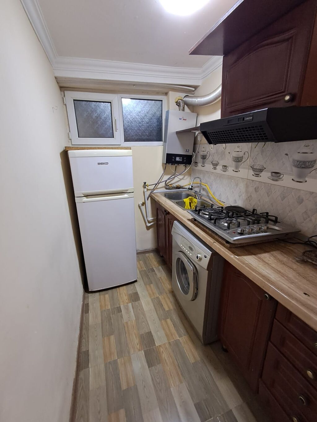 30 kv. m, 2 otaqlı, Qaz, İşıq, Kanalizasiya