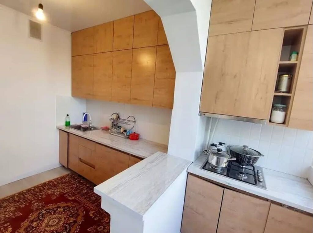 3 комнаты, 70 м², Джал мкр (в т.ч. Верхний, Нижний, Средний) 106 серия, 9 этаж, Свежий ремонт: фото 3