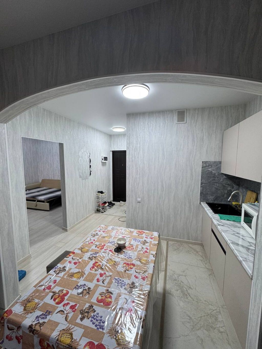 1 комната, 38 м², Чекиш-Ата рынок Элитка, 1 этаж, Евроремонт: фото 2