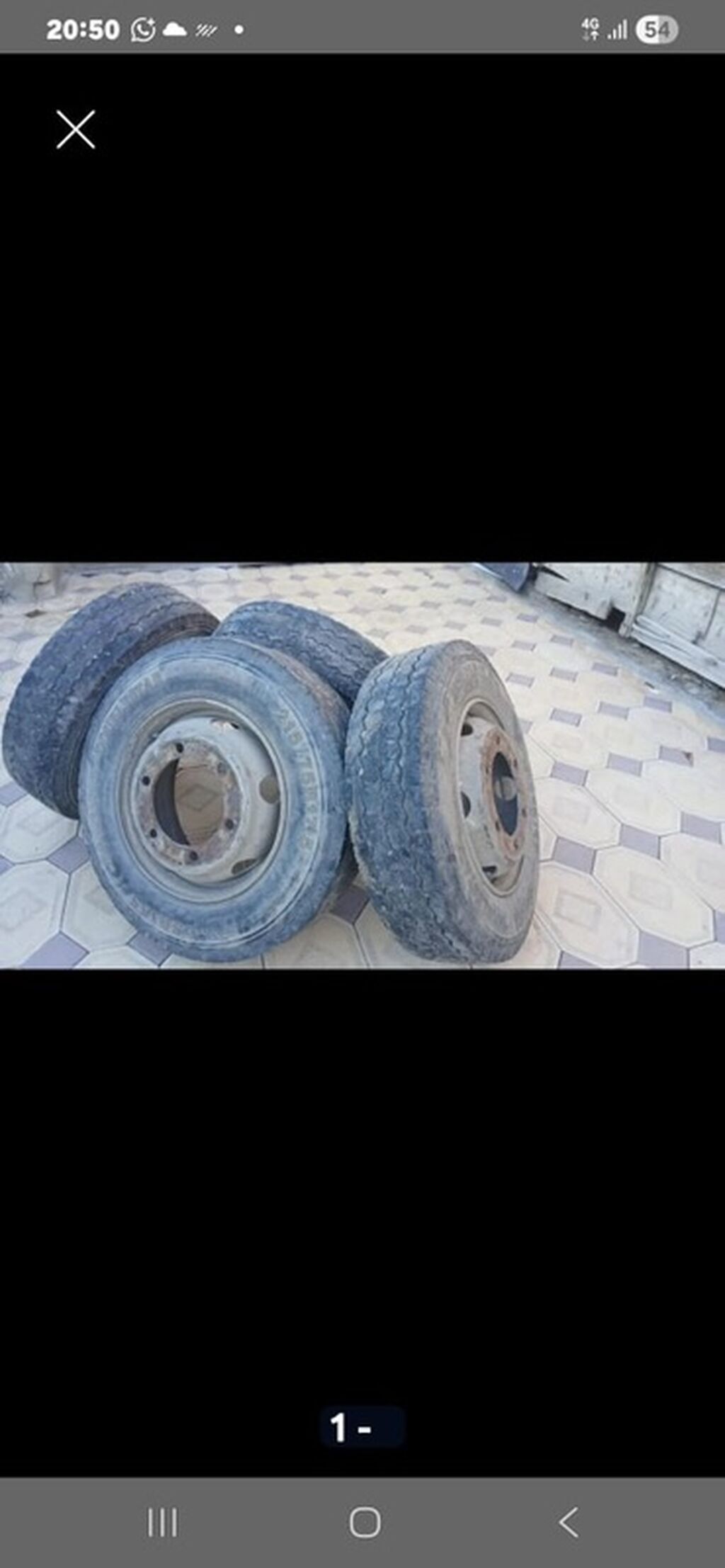 Колеса в сборе 215 / 75 / R 17.5, Б/у, Комплект, Грузовики/Автобусы, Железные: фото 1