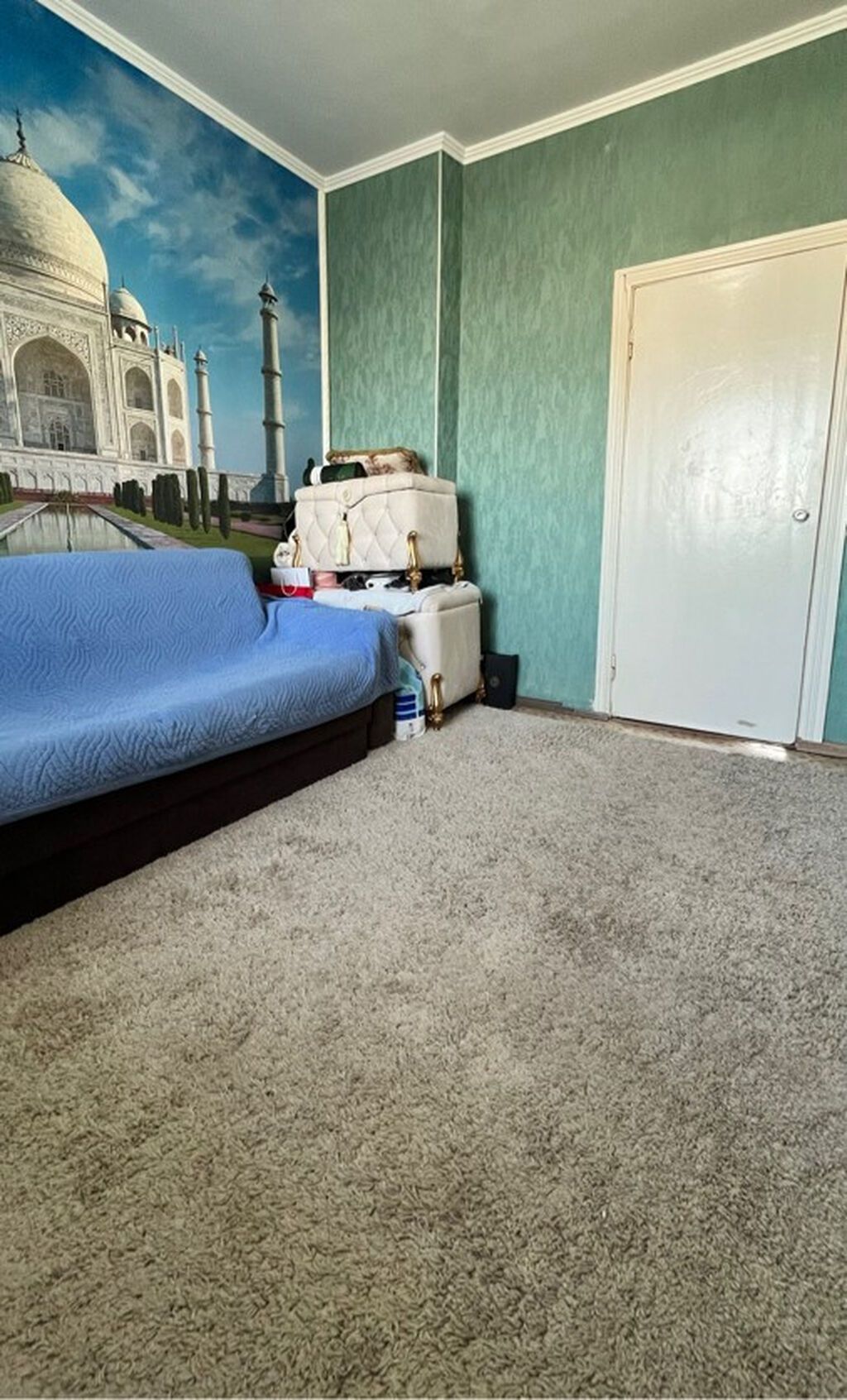 2 комнаты, 52 м², Асанбай мкр 106 серия, 9 этаж, Свежий ремонт: фото 4