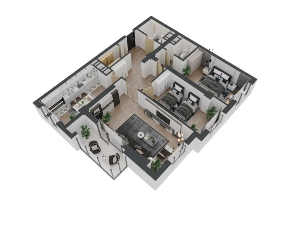 Продам 2-комн. квартиру, 79 м², 10 мкр, 13 этаж: фото 2