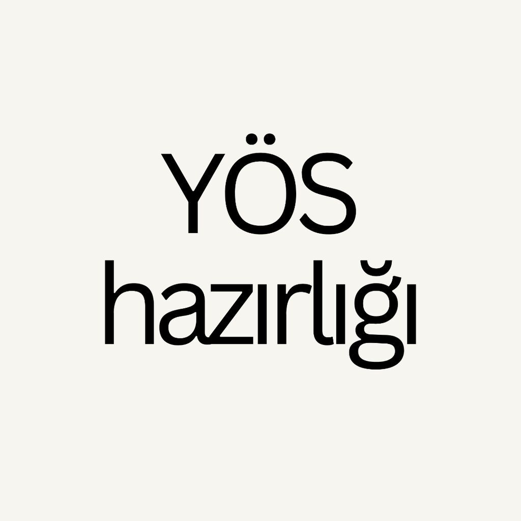 YÖS hazırlığı – Türkiyə universitetlərinə qəbul üçün kompleks hazırlıq