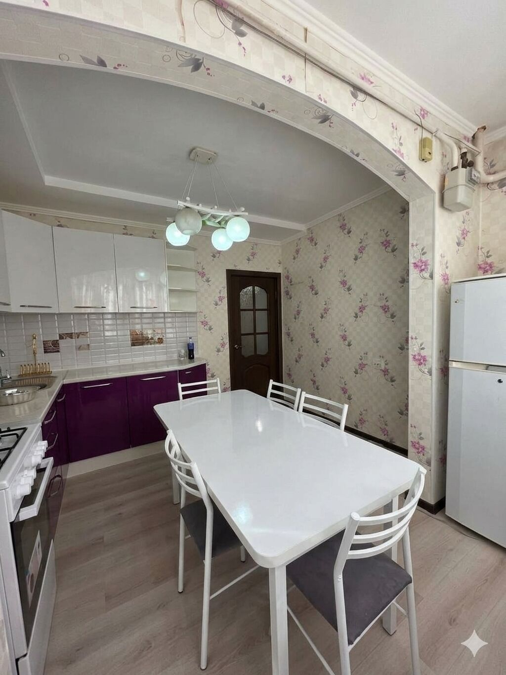 2 комнаты, 67 м², Кок-Жар ж/м 106 серия улучшенная, 1 этаж, Евроремонт: фото 6