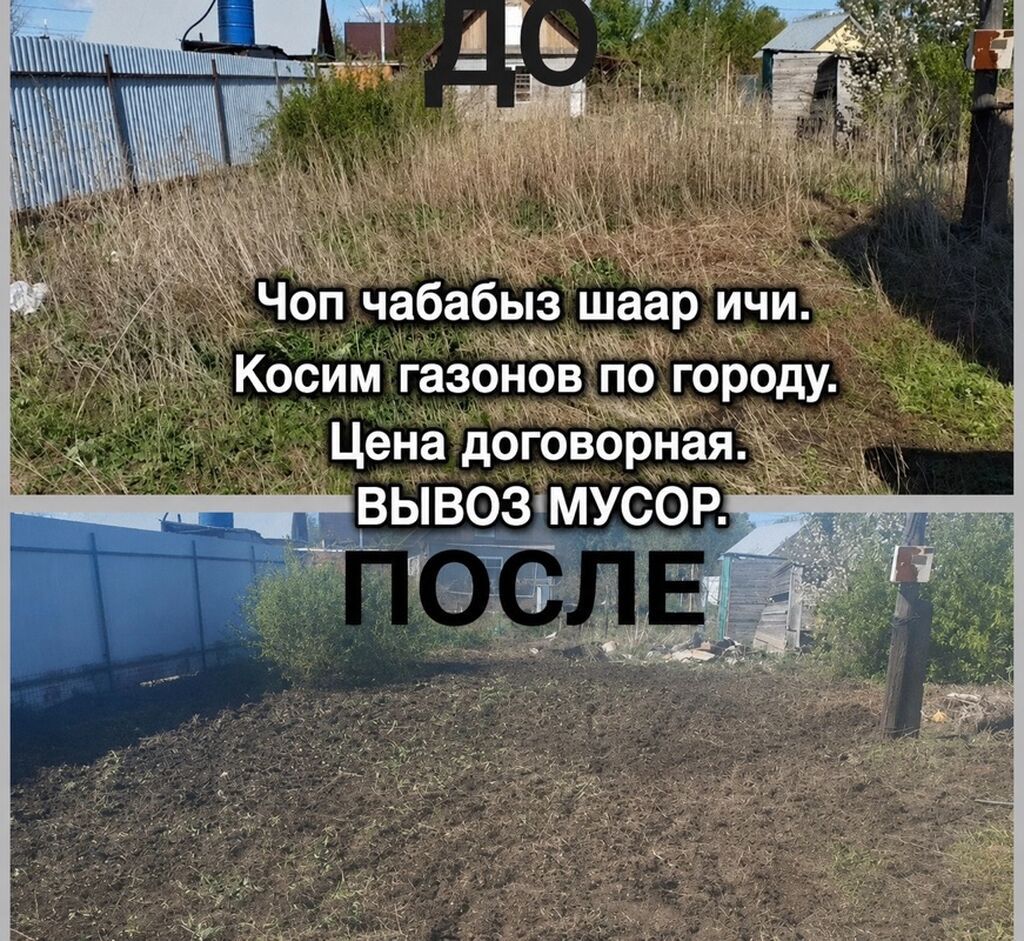 Уборка территории, Стрижка газона: фото 6