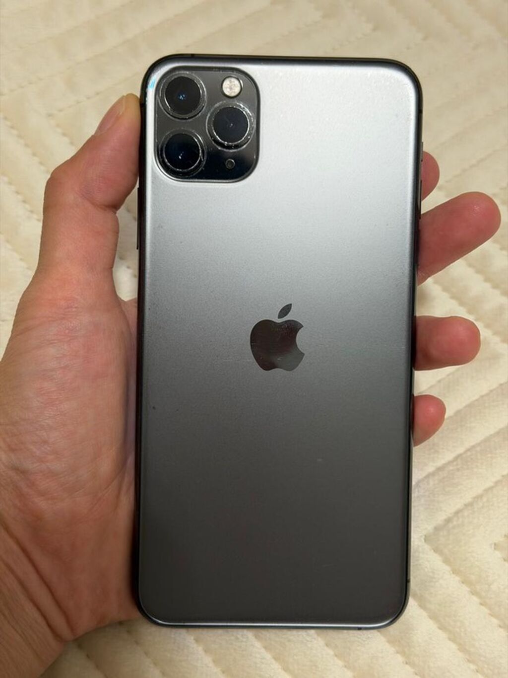 IPhone 11 Pro Max, Б/у, 256 ГБ, Space Gray, Защитное стекло, Чехол, 100 %: фото 3