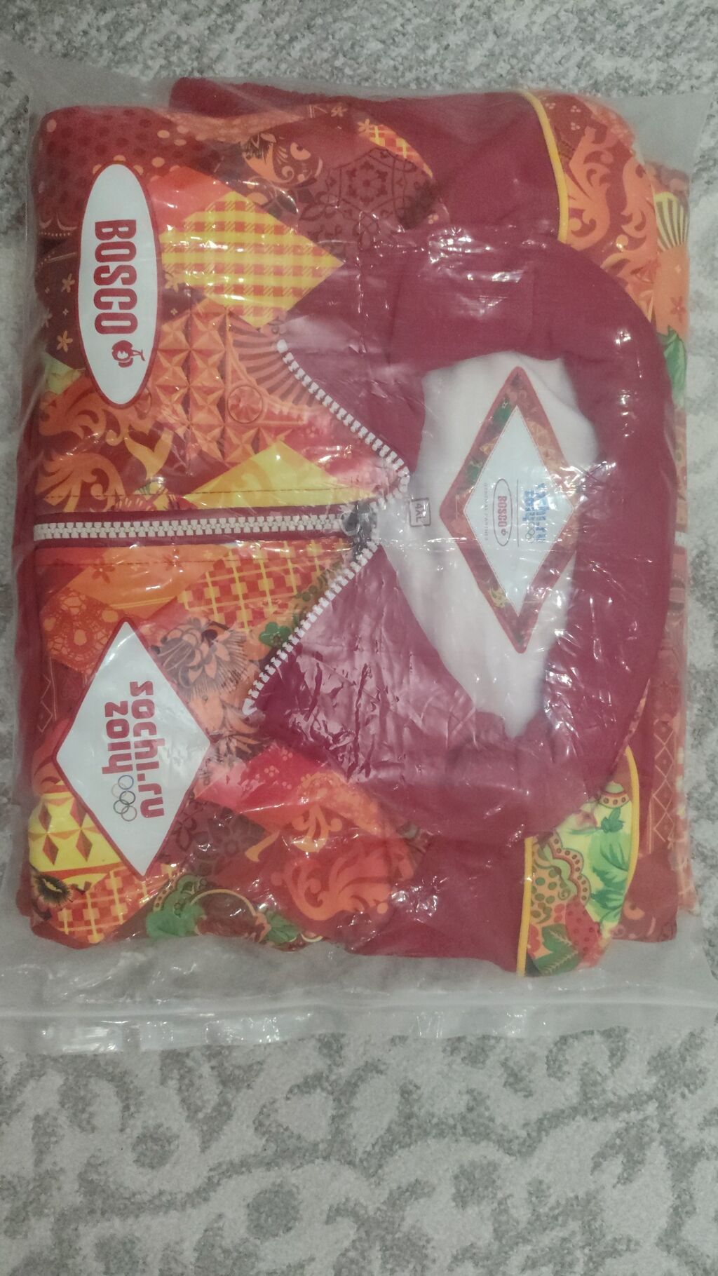 Мужской спортивный костюм, 4XL, Bosco, Новый, цвет - Красный — фото 5