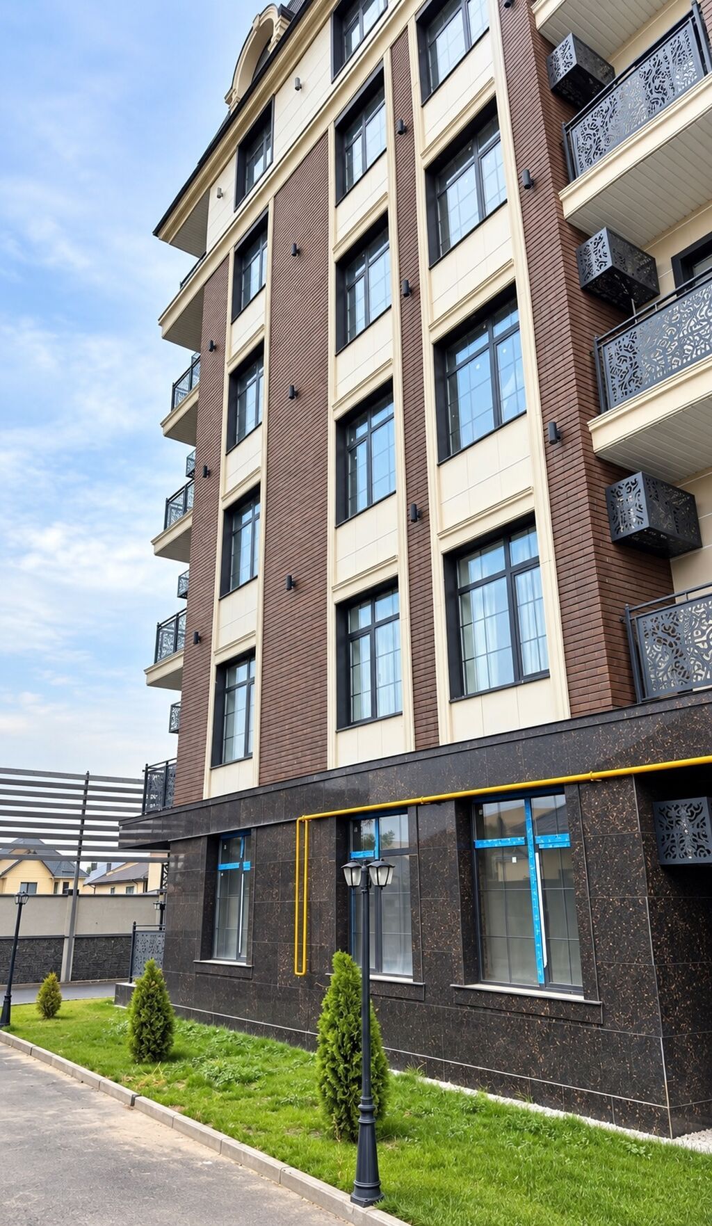 2 комнаты, 100 м², Ынтымак ж/м Элитка, 7 этаж, ПСО (под самоотделку): фото 2