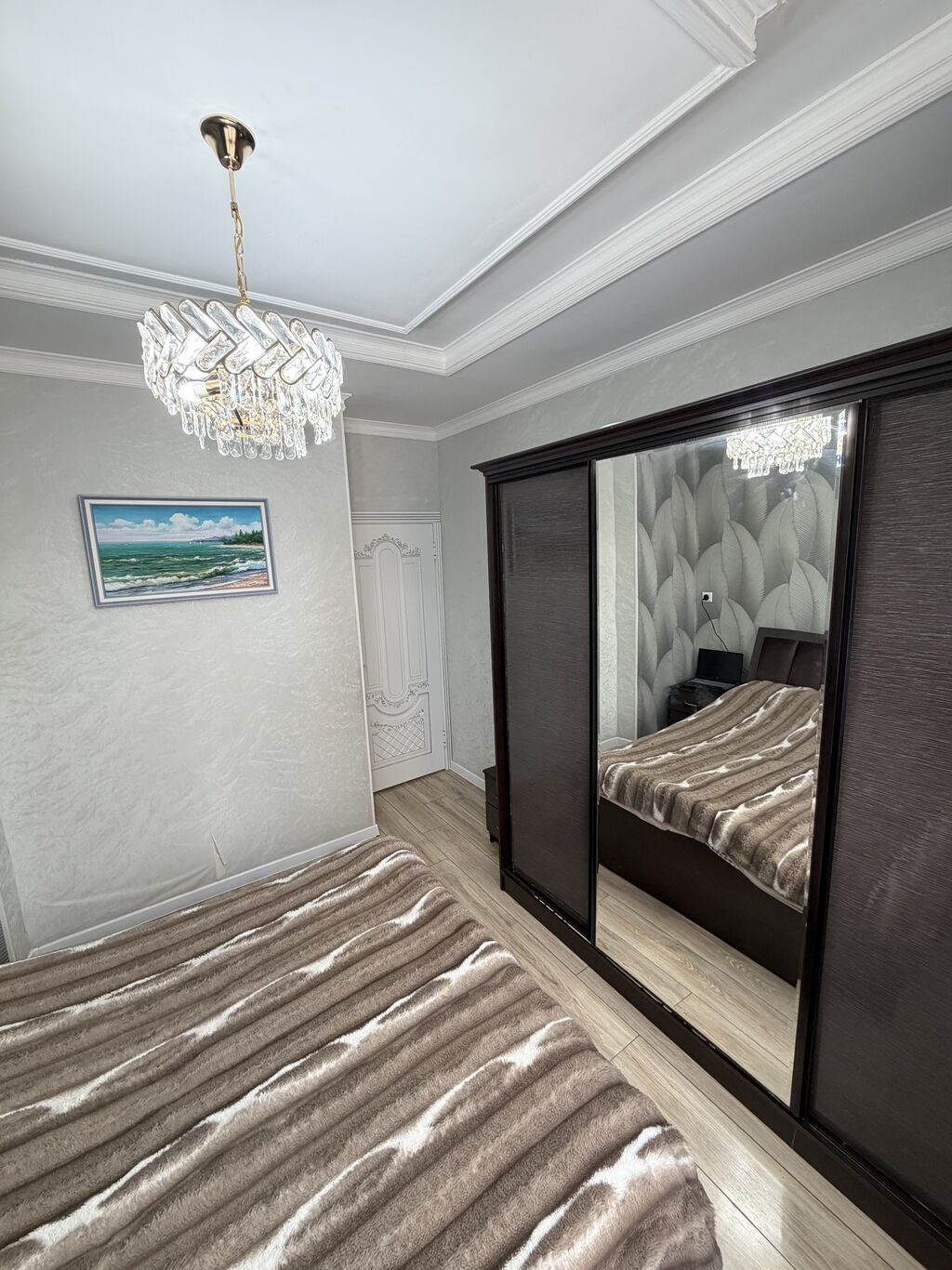 3 комнаты, 84 м², Асанбай мкр 106 серия, 8 этаж, Евроремонт: фото 7