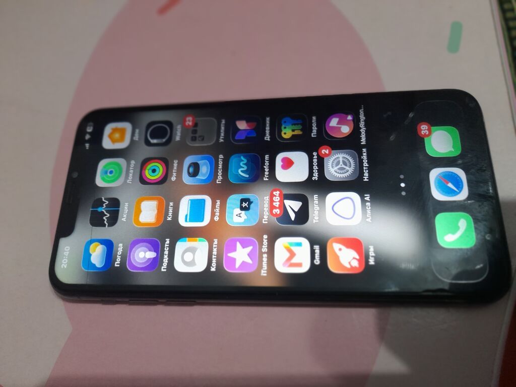 IPhone 11 Pro Max, Б/у, 256 ГБ, Space Gray, Чехол, Кабель, 75 %: фото 2