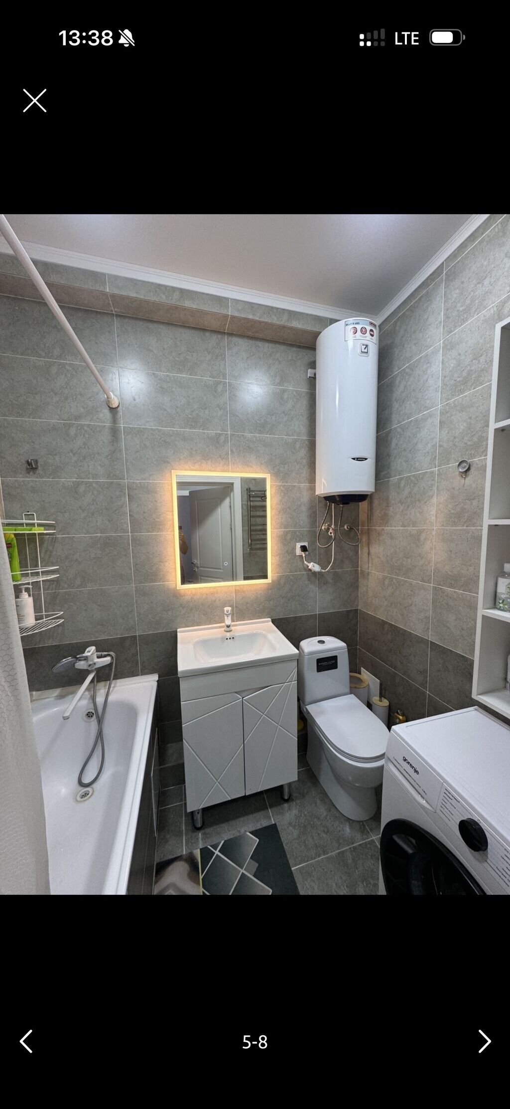 1 комната, 35 м², Элитка, 7 этаж, Евроремонт — фото 6
