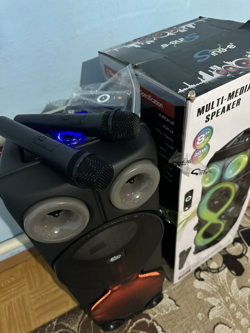 Портативная акустическая система Sing-e ZQS8238 (Multi‑Media Speaker): фото 2
