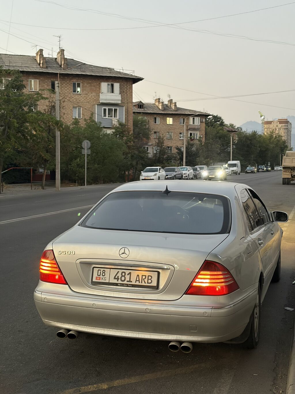 Mercedes-Benz S-Class: 2001 г., 5 л, Автомат, Газ, Седан: фото 1