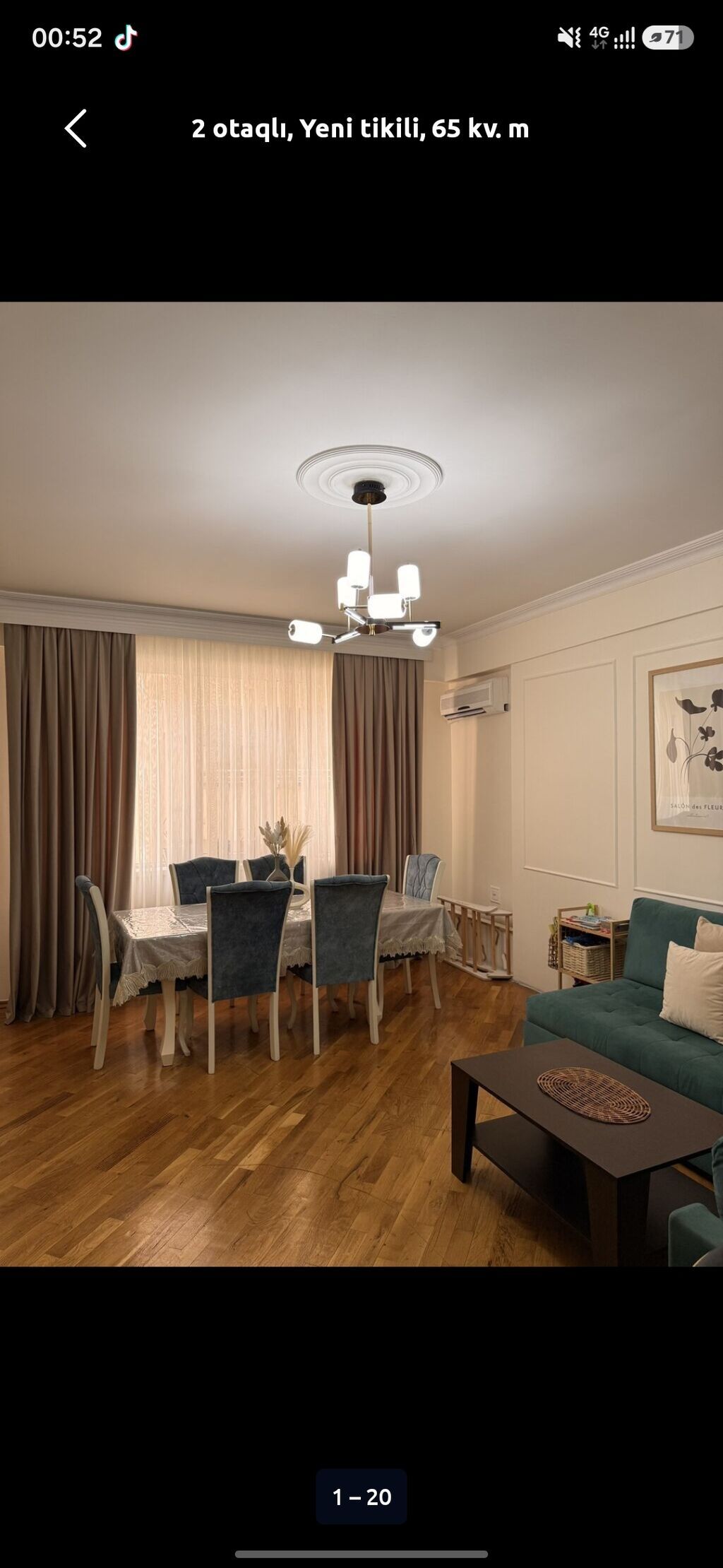 2 otaqlı mənzil – Yeni tikili, 65 kv.m Çoxh super evimiz var.✅️ 2