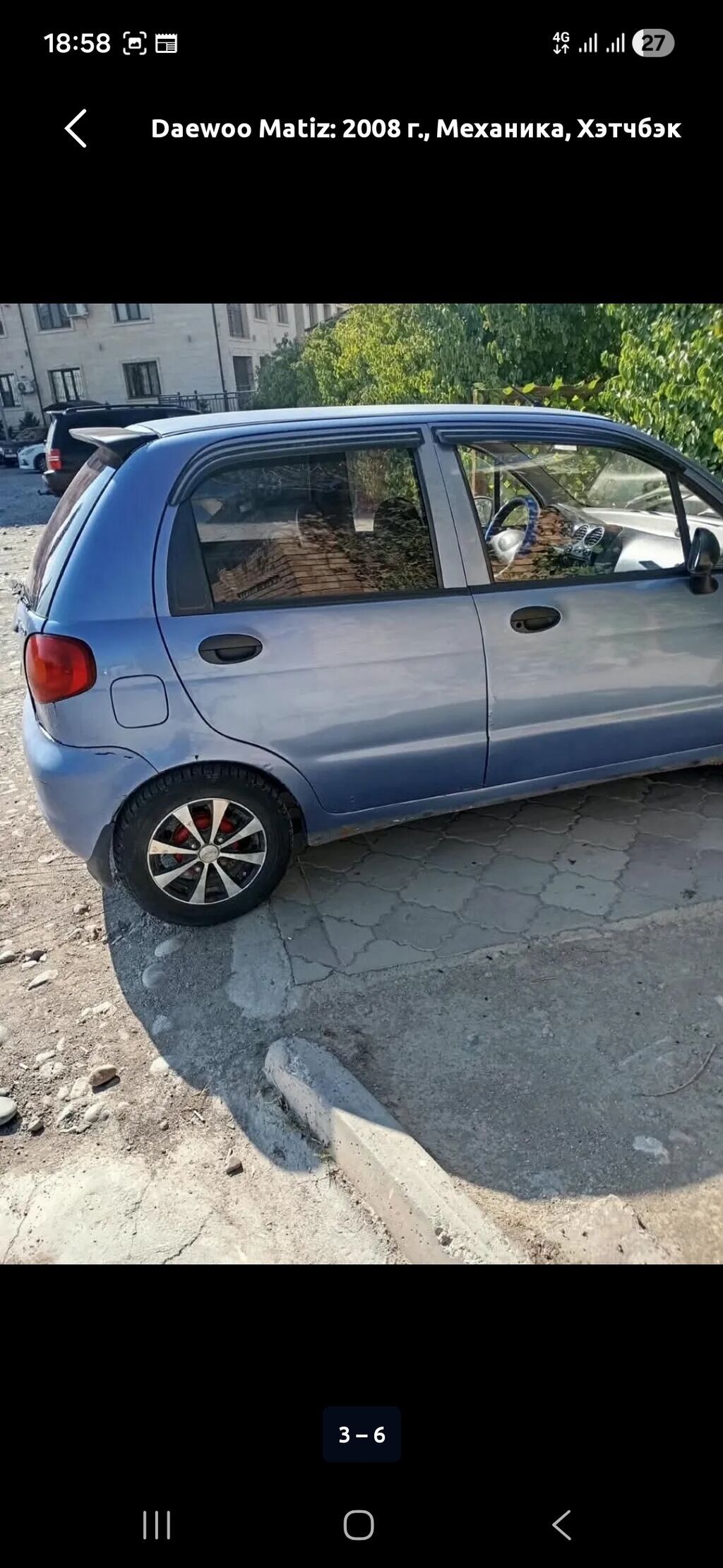 Daewoo Matiz: 2009 г., 0.8 л, Механика, Хэтчбэк: фото 4