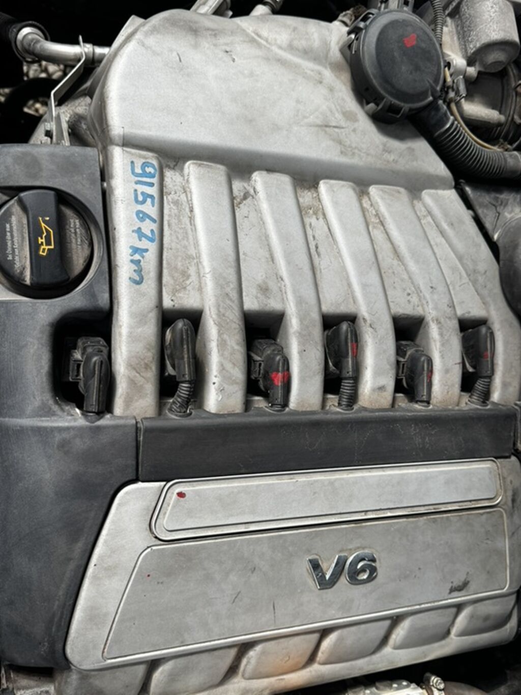 Volkswagen Touareg: 2005 г., 3.2 л, Автомат, Газ, Кроссовер: фото 6