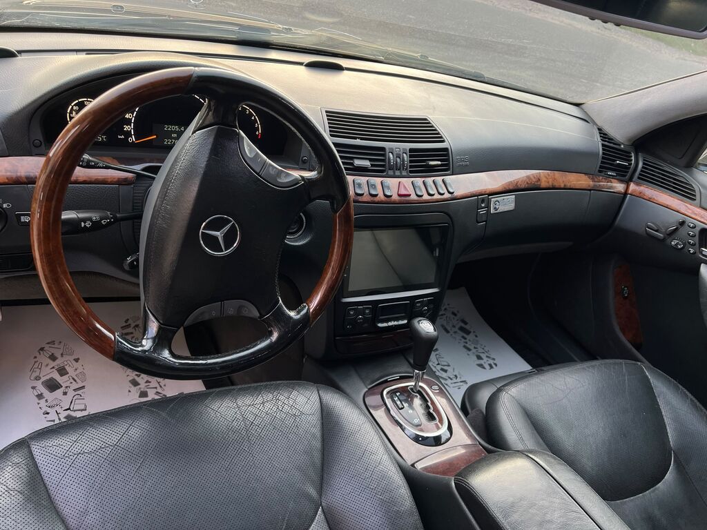 Mercedes-Benz S-Class: 1999 г., 5 л, Автомат, Бензин, Седан: фото 2