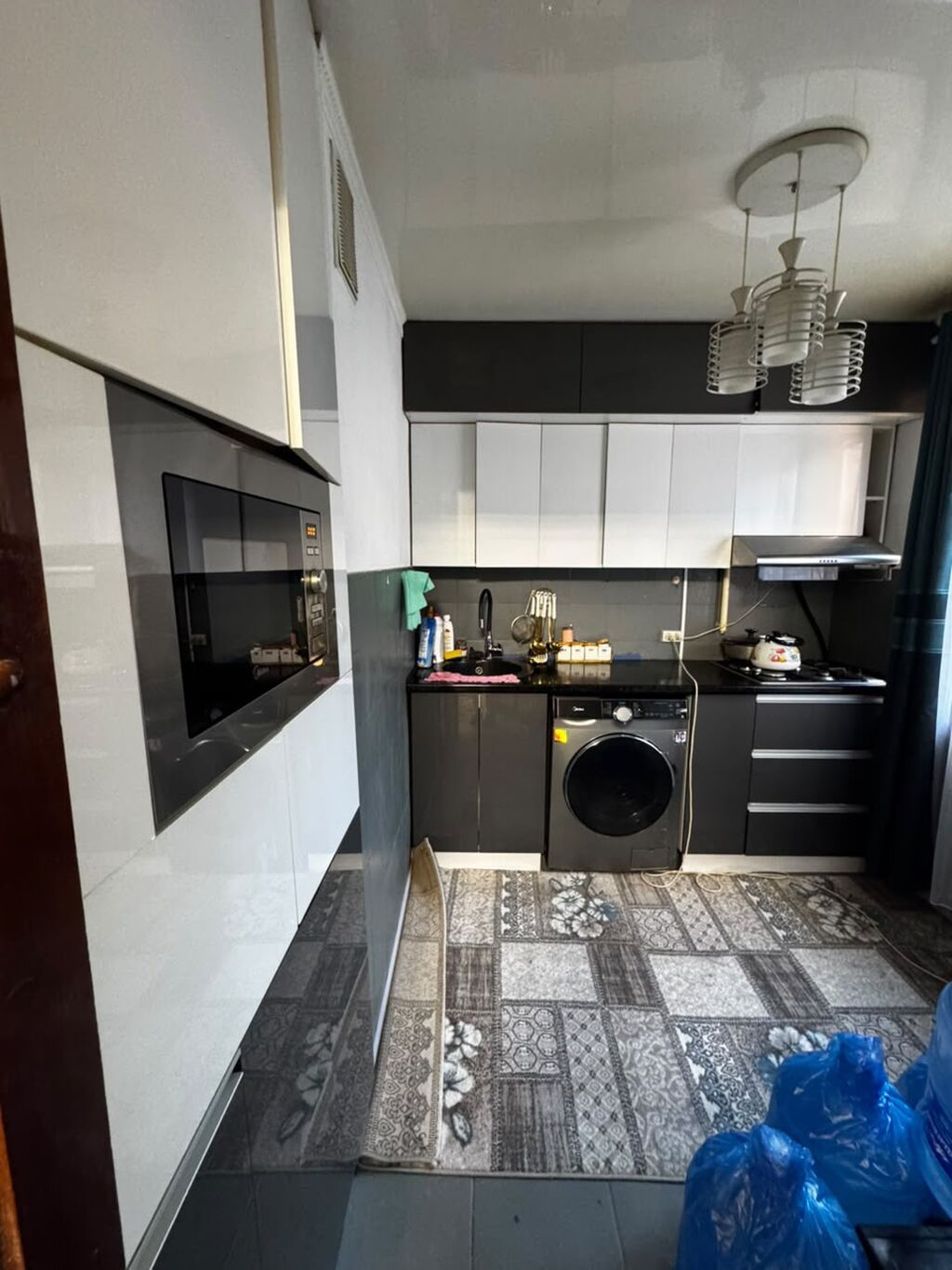 3 комнаты, 64 м², 6 мкр 104 серия, 1 этаж, Евроремонт: фото 3