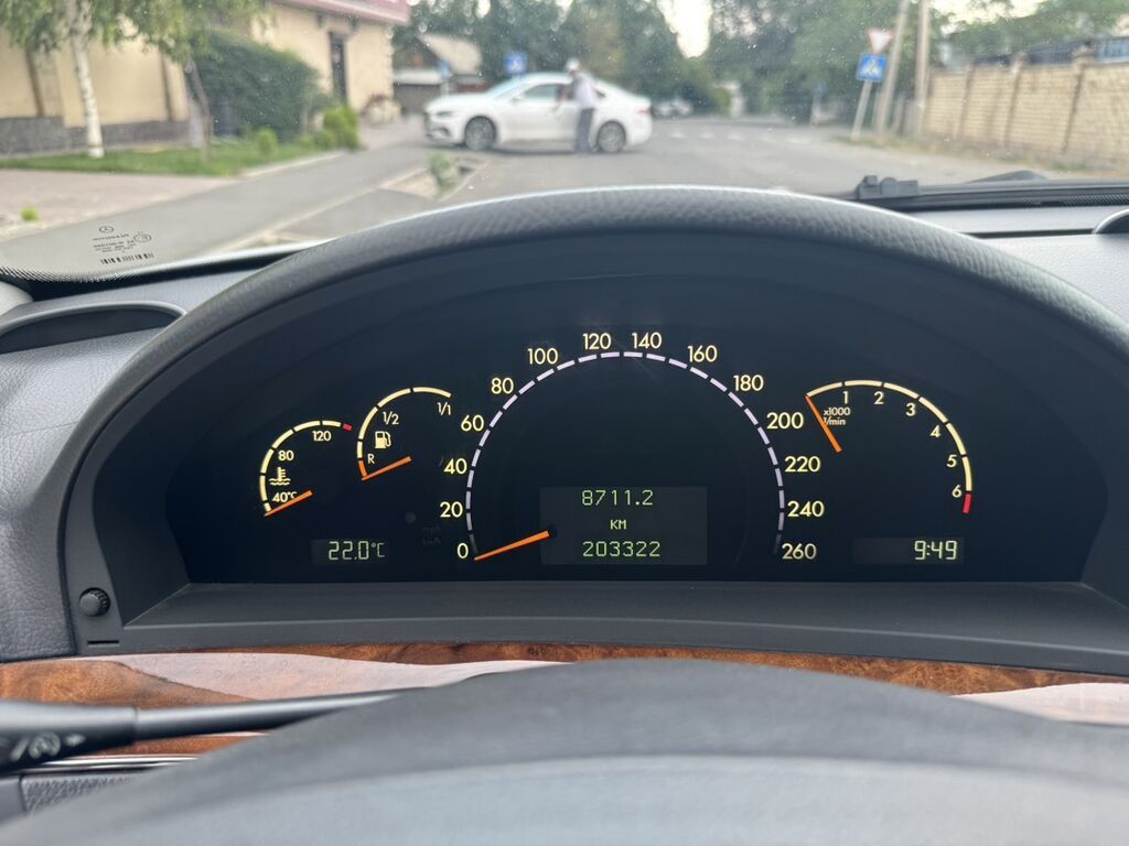 Mercedes-Benz S-Class: 2003 г., 4.3 л, Автомат, Бензин, Седан: фото 8