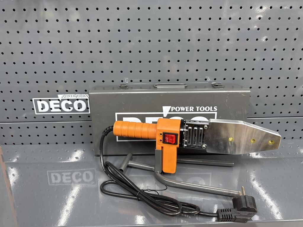 Утюг сантехнический Аппарат для сварки пластиковых труб DECO POWER — фото 4