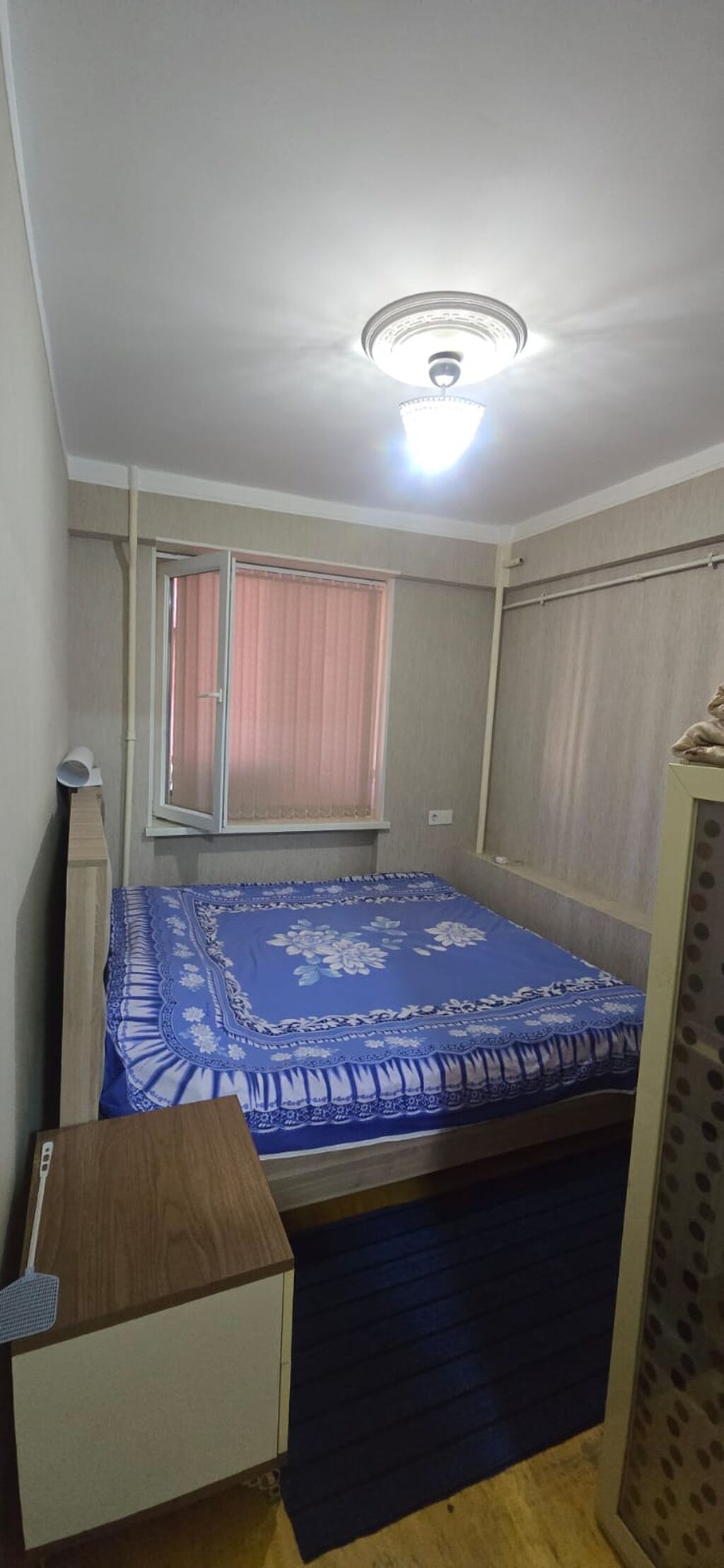 1 otaqlı mənzil – daxili planlaşdırma - Geniş, işıqlı mətbəx-balkon