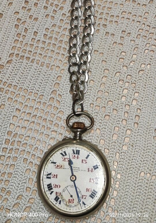 Džepni satovi: Prodajem dzepni sat marke Zenith Grand Prix Pariz 1900.ocuvan