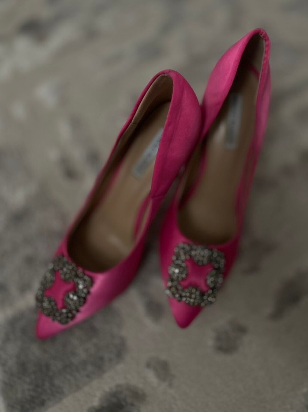 Туфли-лодочки Manolo Blahnik Hangisi . РАЗМЕР 37 - Модель: Hangisi: фото 4