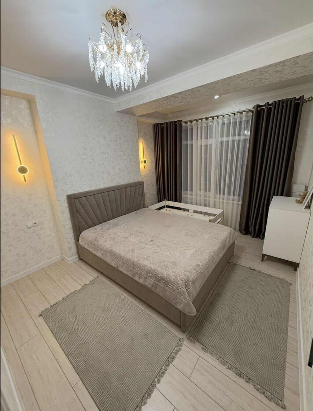 3 комнаты, 62 м², Аламедин-1 мкр Элитка, 9 этаж, Дизайнерский ремонт: фото 6