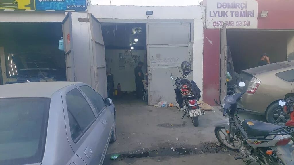 Ustalar üçün qaraj icareye verilir Qaraj usta fəaliyyəti üçün