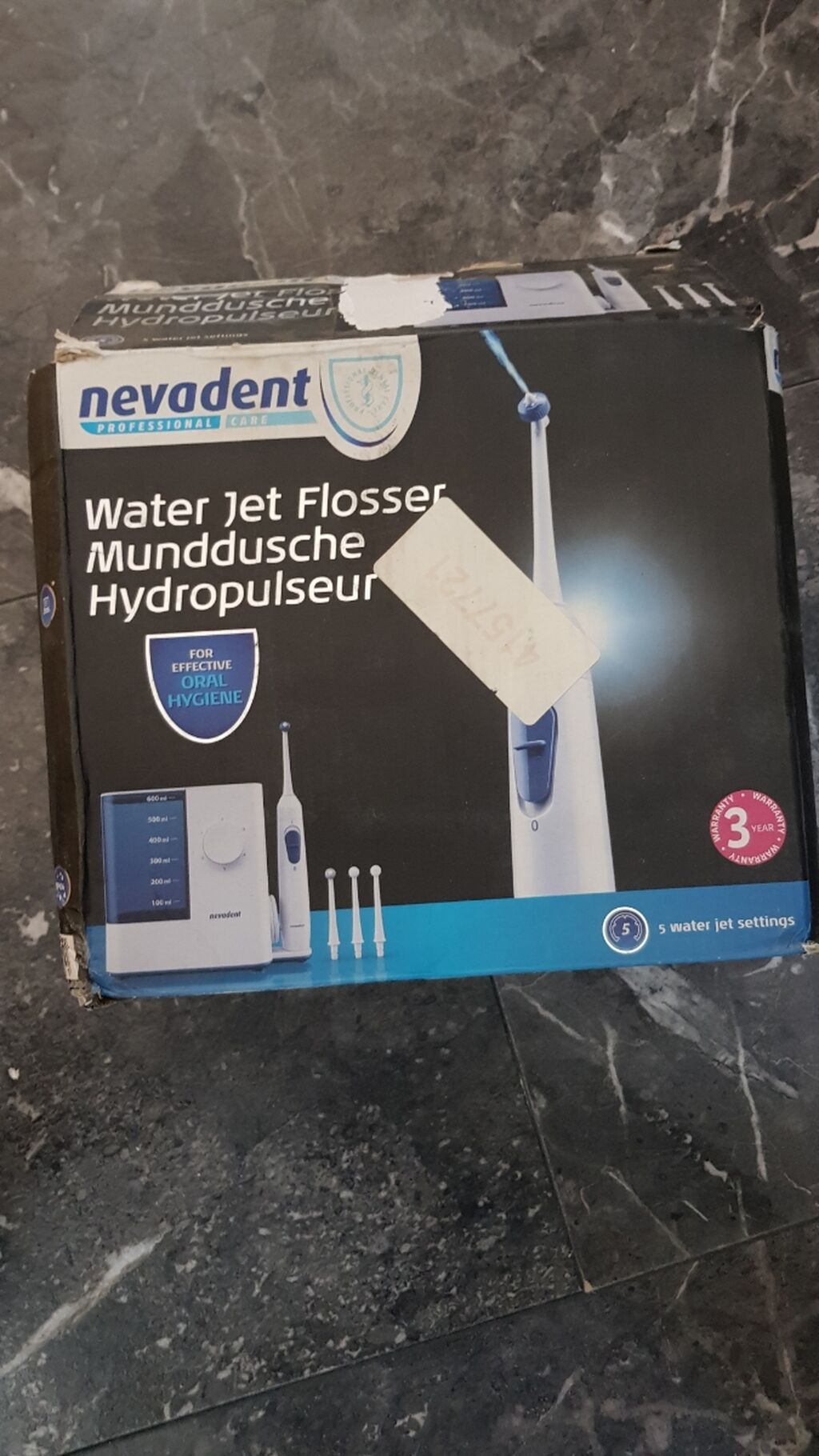Oralni irigatori: Nevadent Water Jet Flosser – stoni oralni irigator - Model: SMD 24 A1