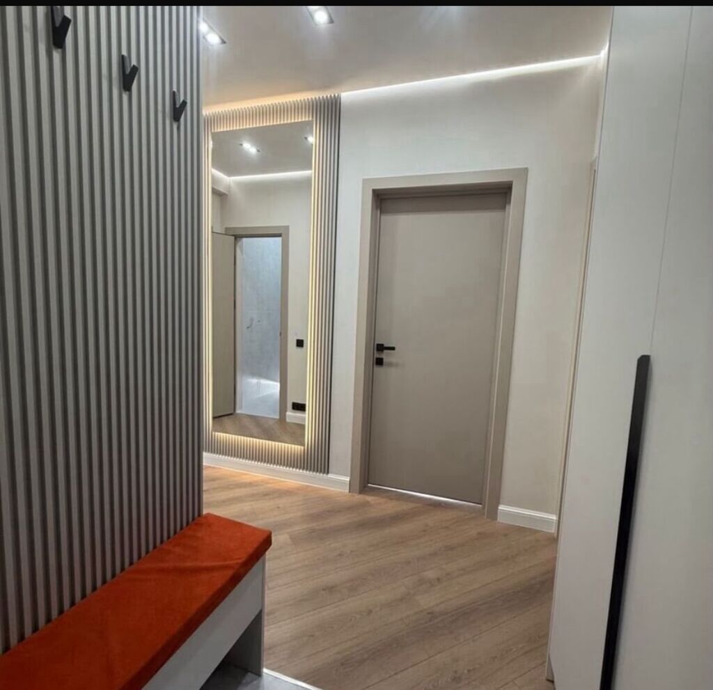 2 комнаты, 56 м², Асанбай мкр Элитка, 5 этаж, Дизайнерский ремонт: фото 4