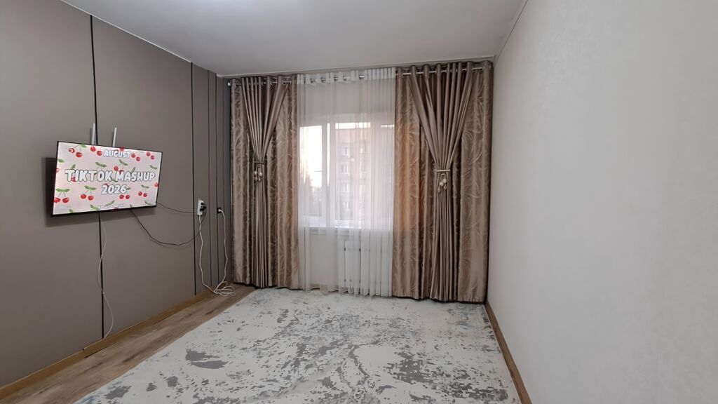 1 комната, 35 м², Аламедин-1 мкр 105 серия, 7 этаж, Евроремонт: фото 6