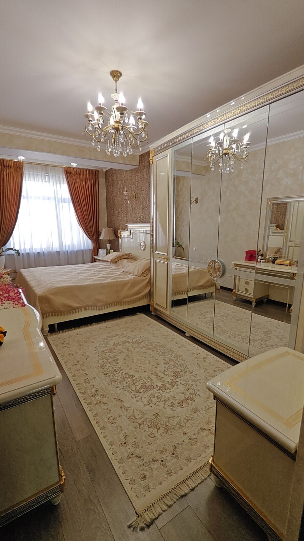 3 комнаты, 130 м², ул. Ахунбаева / Малдыбаева Элитка, 7 этаж, Евроремонт: фото 7