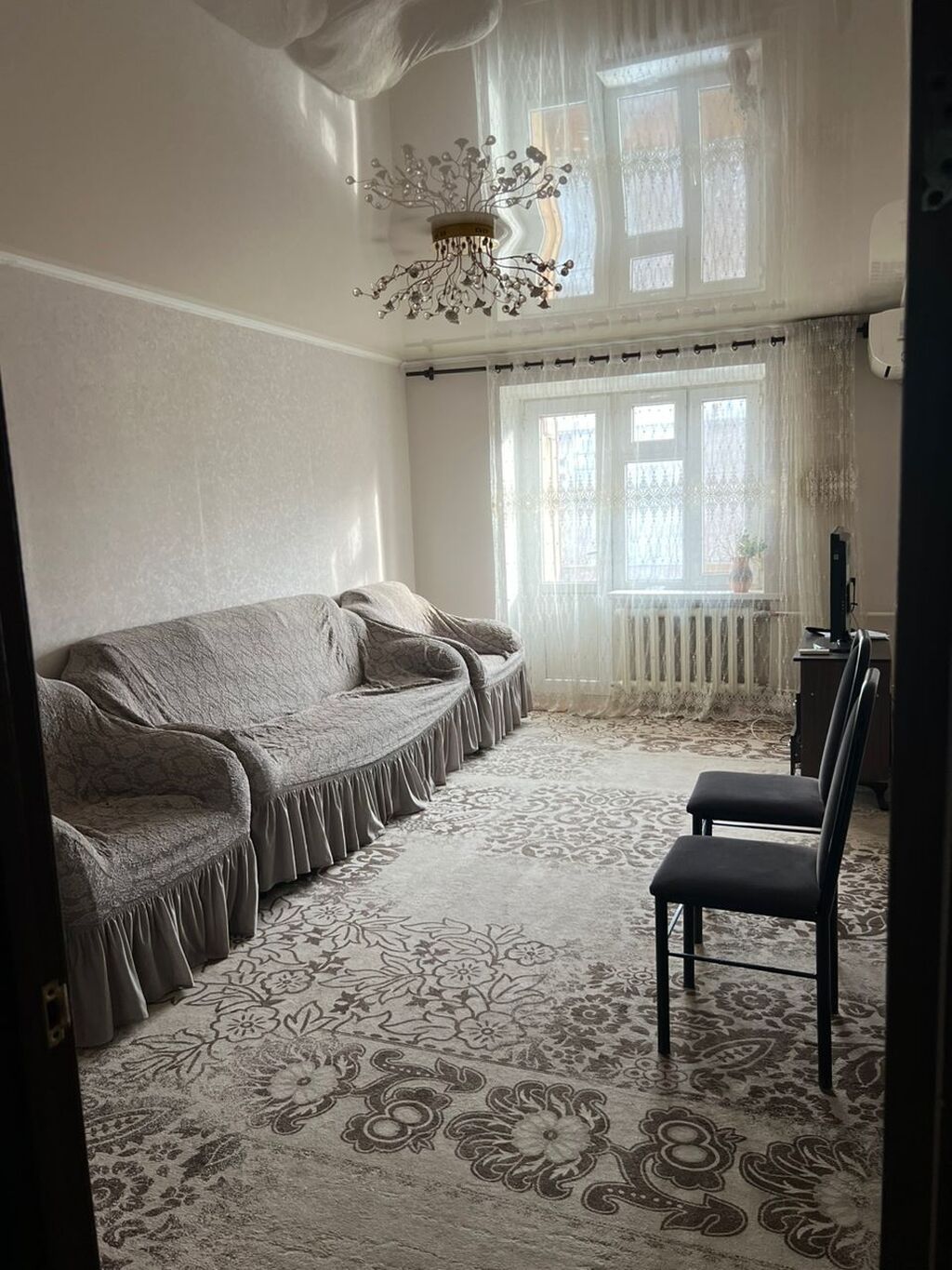 3 комнаты, 68 м², Боконбаева/Уметалиева Индивидуалка, 4 этаж, Евроремонт: фото 1