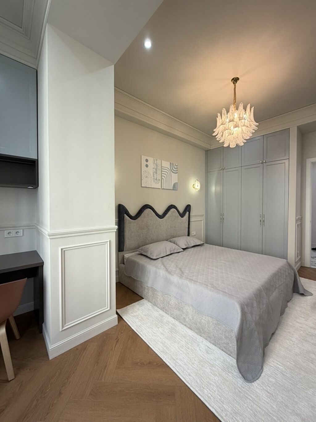 2 комнаты, 48 м², Асанбай мкр Элитка, 2 этаж, Дизайнерский ремонт: фото 2