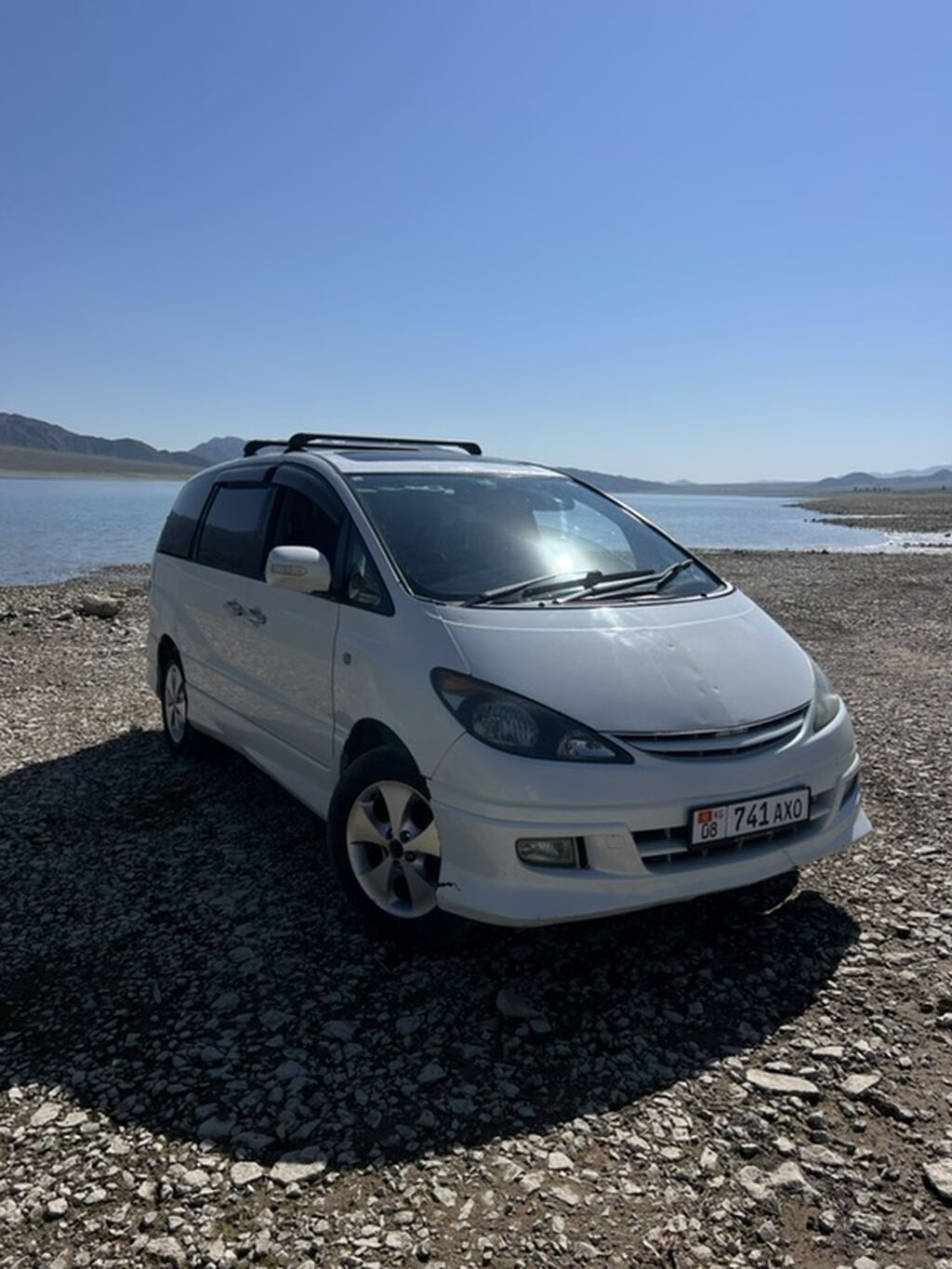 Toyota Estima: 2003 г., 3 л, Автомат, Газ, Минивэн: фото 2