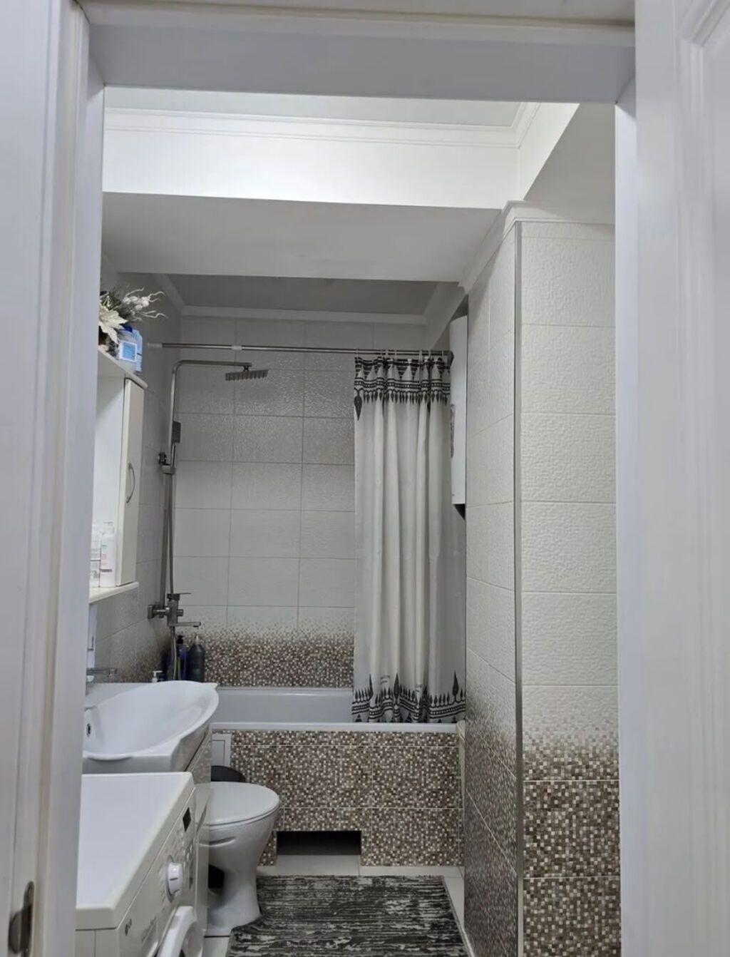 2 комнаты, 66 м², Элитка, 12 этаж, Дизайнерский ремонт — фото 6