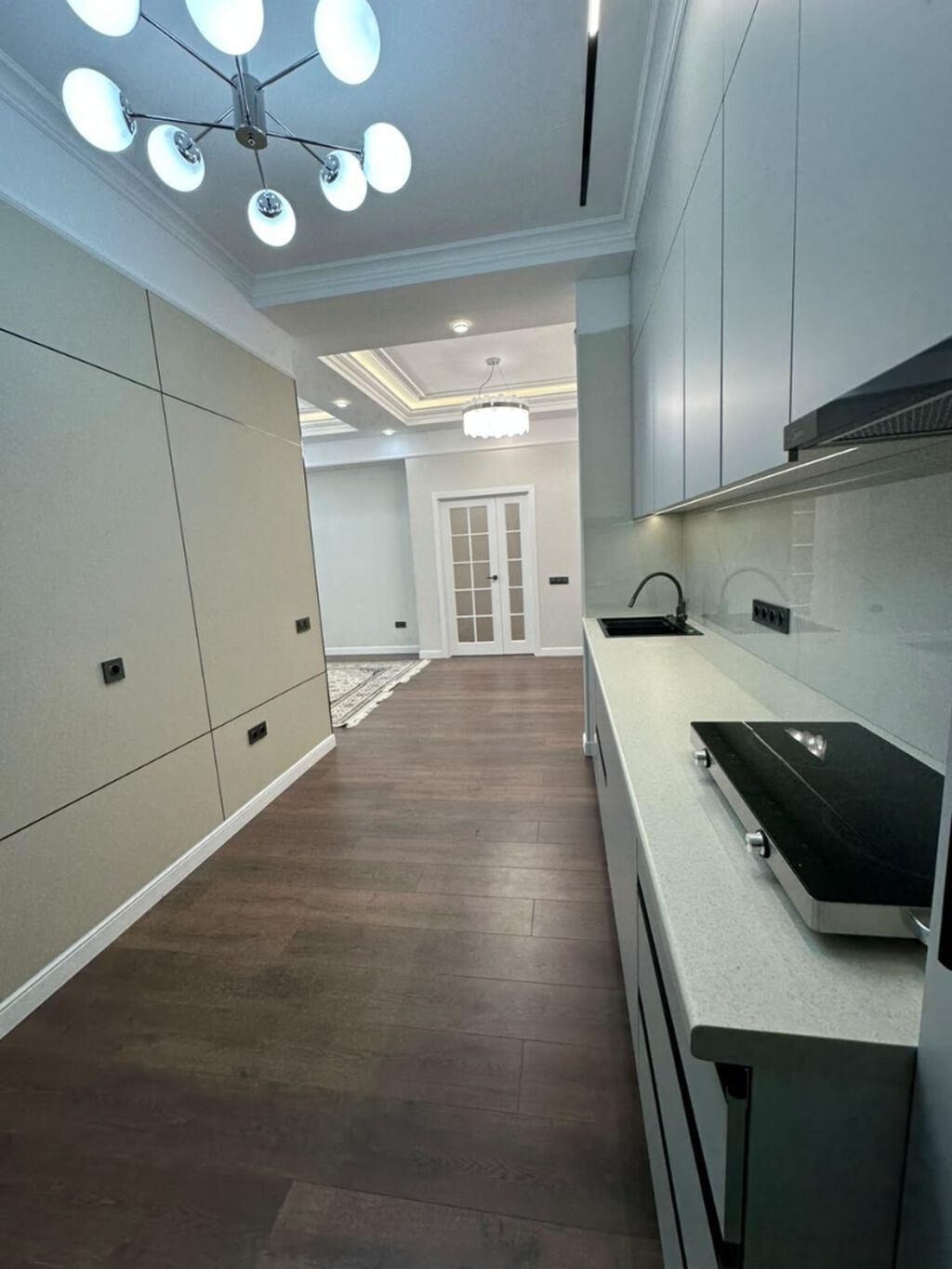 3 комнаты, 78 м², Аламедин-1 мкр Элитка, 11 этаж, Свежий ремонт: фото 2