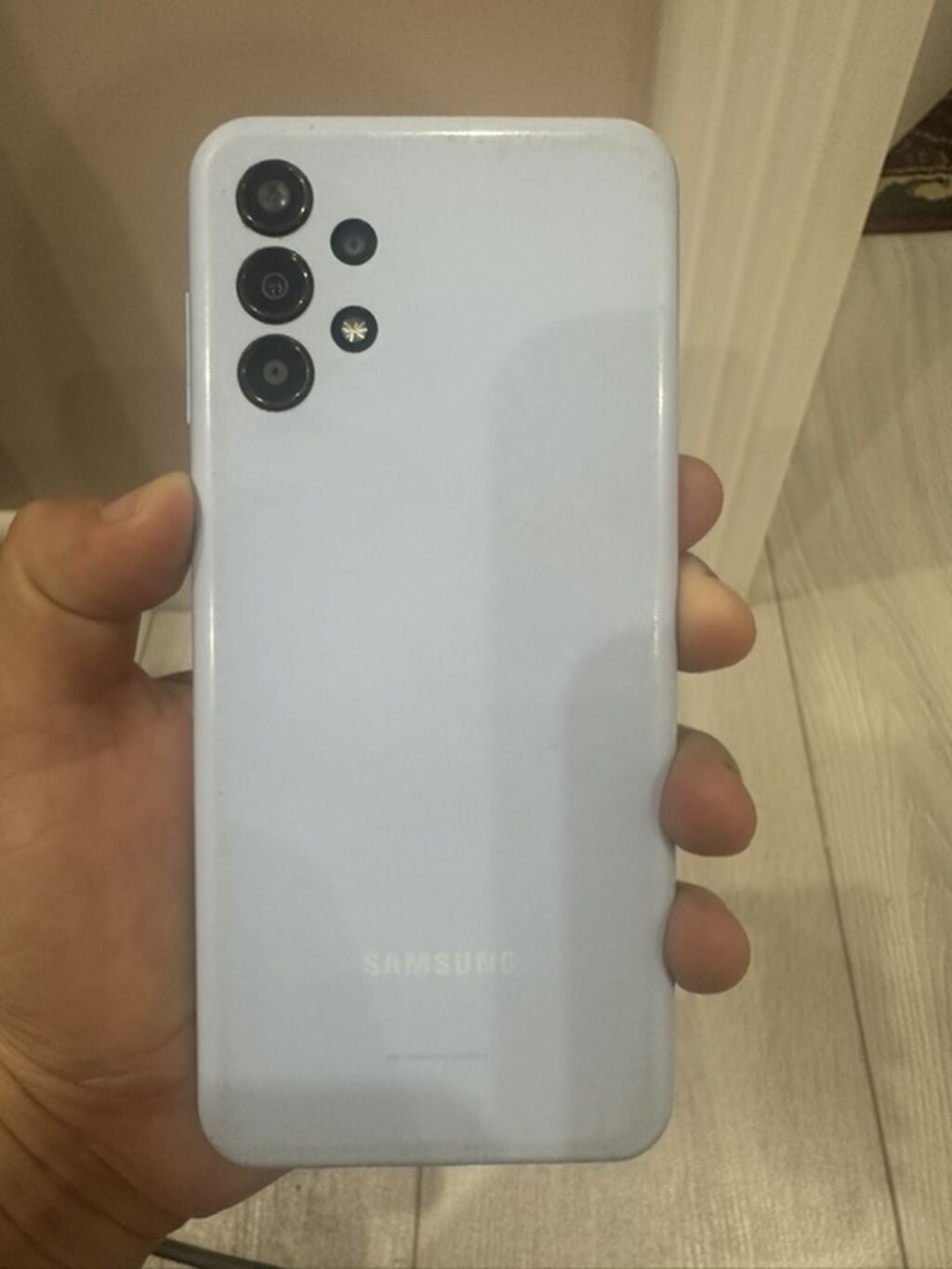 Samsung Galaxy A13, Б/у, 128 ГБ, цвет - Голубой, 2 SIM — фото 2