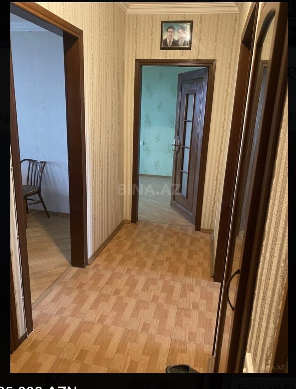 Əhmədlidə 4 otaqlı köhnə tikili mənzil satılır, 92 m², 185 000 AZN, şəkil 3 / 6